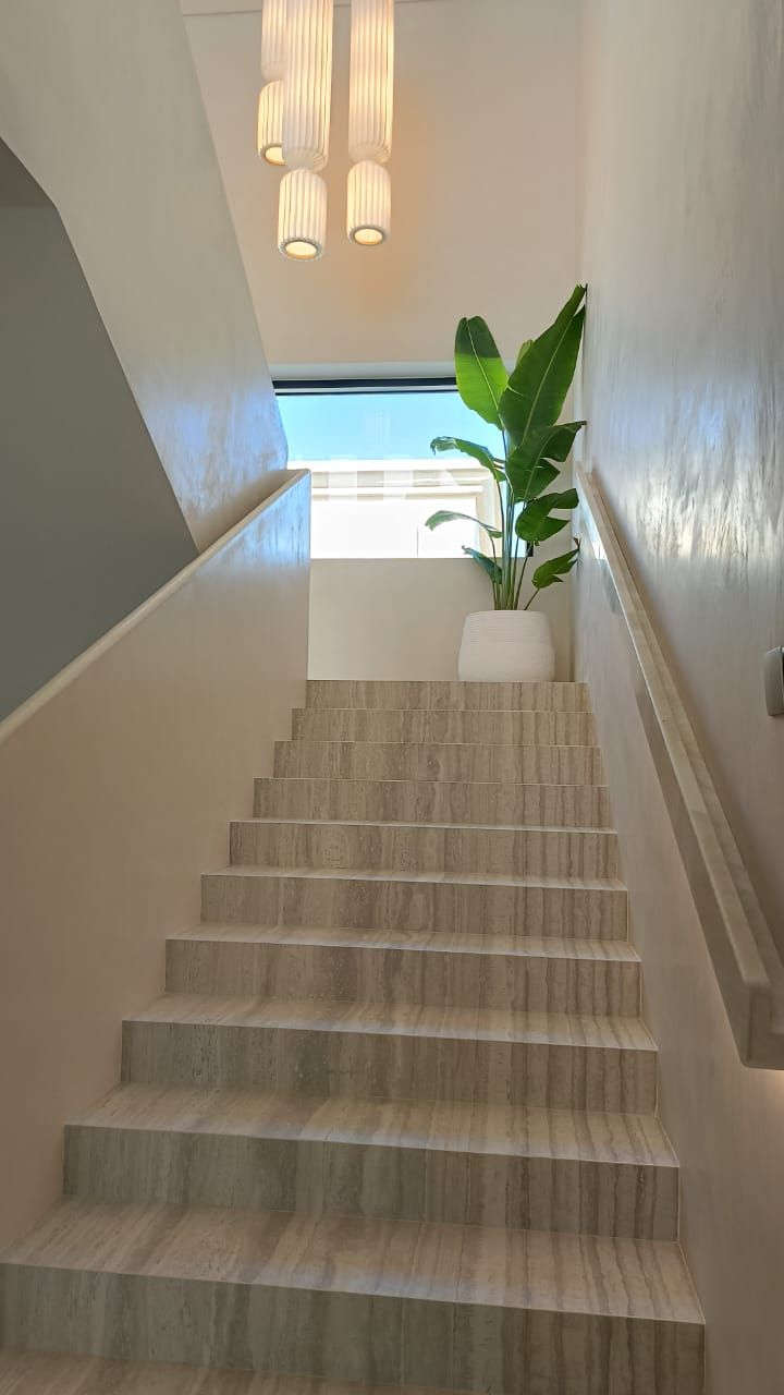 Travertine Staircase