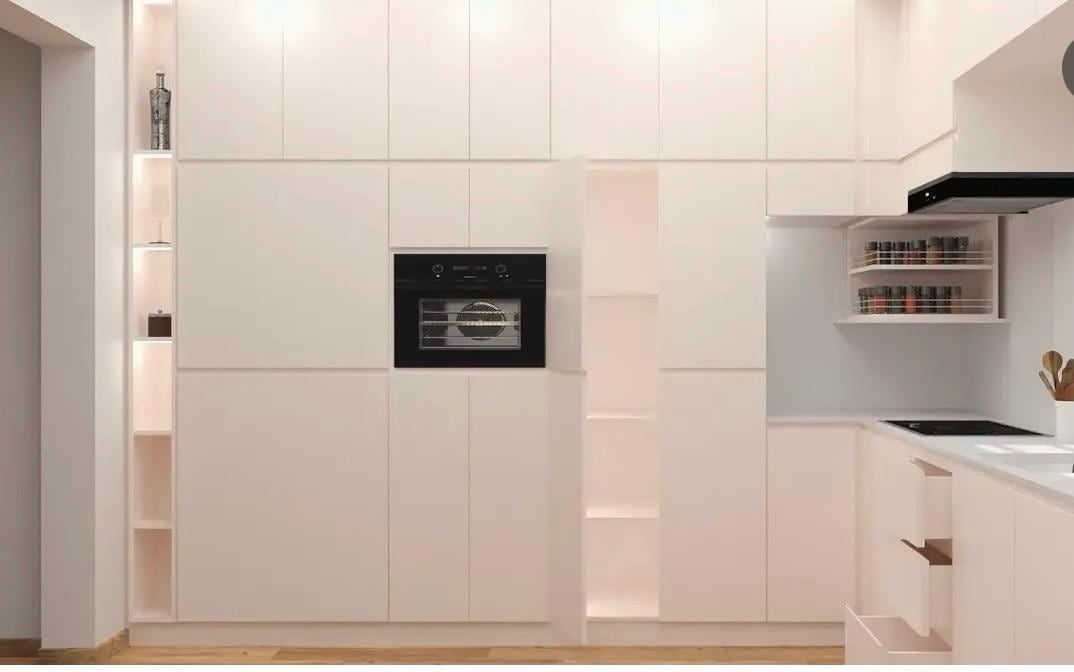 Handleless Kitchen Run