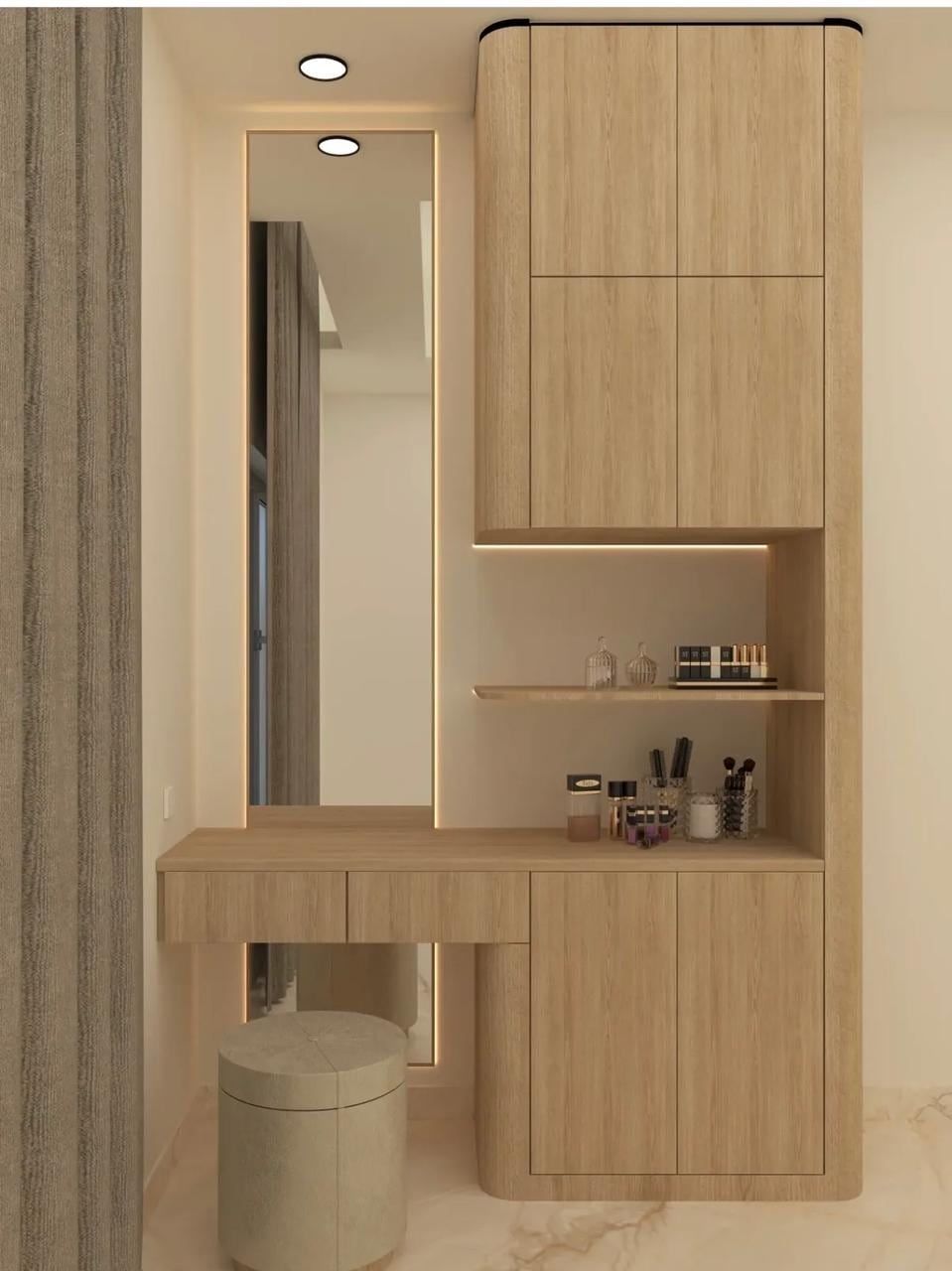 Make-Up Table & Cabinet
