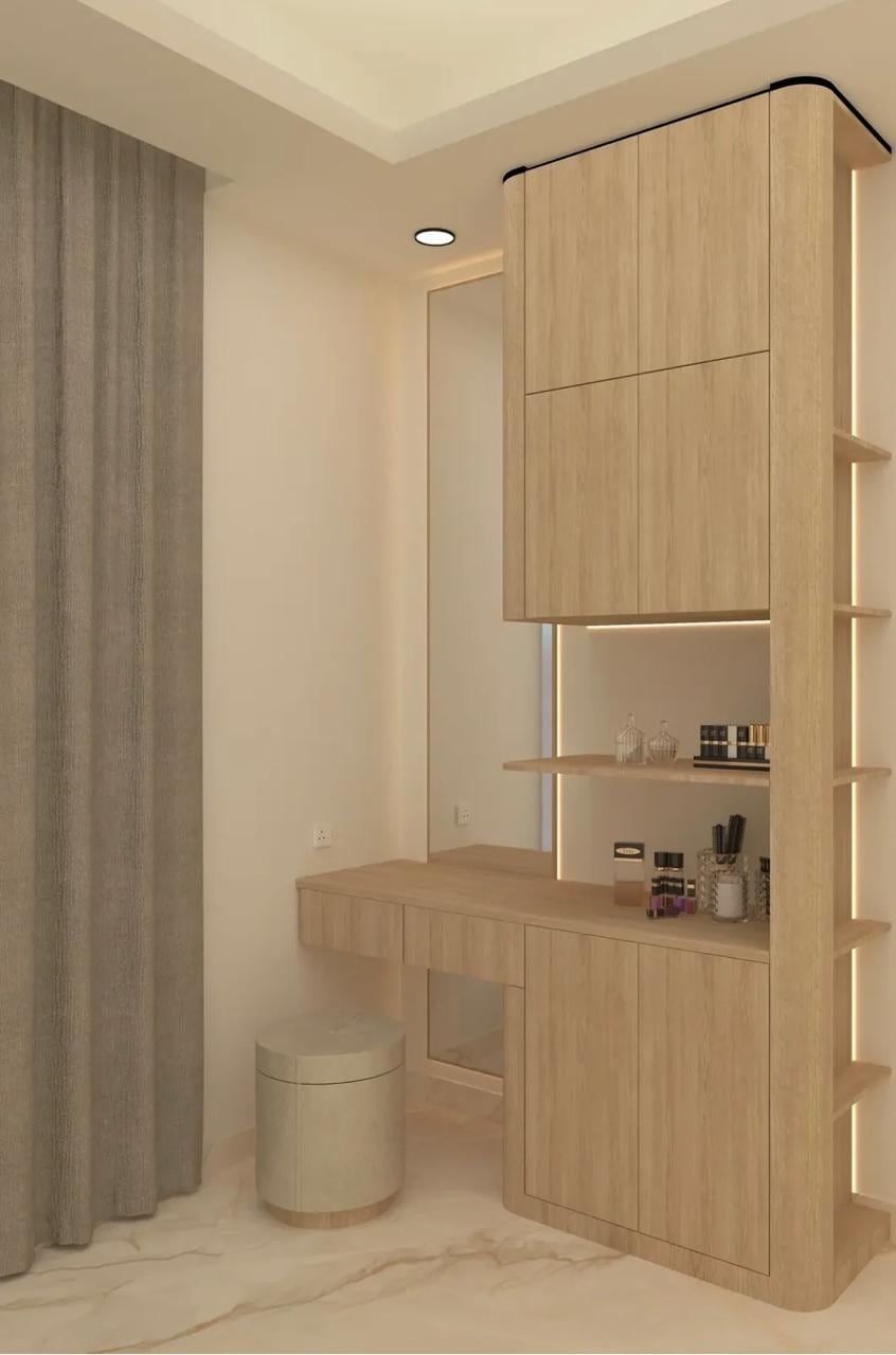 Make-Up Table, Side View
